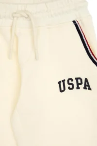US Polo Assn. Boys' Cream Sweatpants - Image 5
