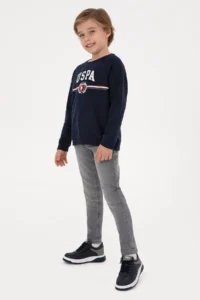 US Polo Assn. Boys' Navy Blue Sweatshirt - Image 2