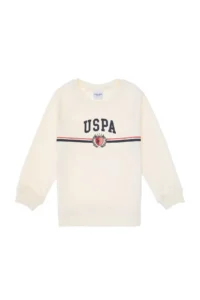 US Polo Assn. Boys' Cream Sweatshirt - Image 4