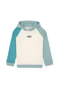 US Polo Assn. Boys' Mint Hooded Sweatshirt - Image 2