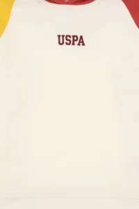 US Polo Assn. Boys' Cream Hooded Sweatshirt - Image 6