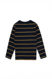 US Polo Assn. Boys' Light Navy Crew Neck single jersey Sweatshirt - Image 4
