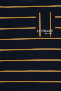 US Polo Assn. Boys' Light Navy Crew Neck single jersey Sweatshirt - Image 5