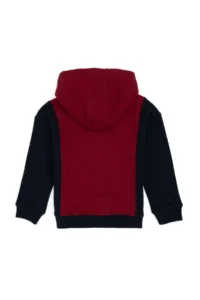 US Polo Assn. Boys' Burgundy Hooded Sweatshirt - Image 2