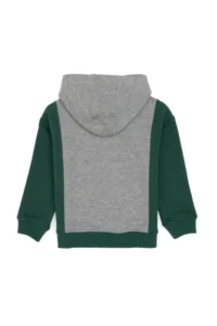 US Polo Assn. Boys' Gray Melanj Hooded Sweatshirt - Image 4