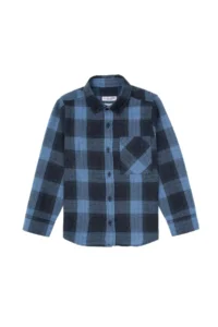 US Polo Assn. Boys' Light Blue Long Sleeve Shirt - Image 3