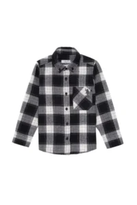 US Polo Assn. Boys' Black Long Sleeve Shirt - Image 3