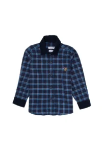 US Polo Assn. Boys' Indigo Long Sleeve Shirt - Image 3