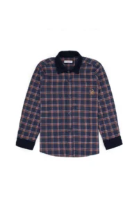 US Polo Assn. Boys' Navy Blue Long Sleeve Shirt - Image 3