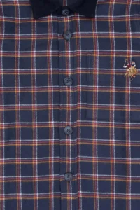 US Polo Assn. Boys' Navy Blue Long Sleeve Shirt - Image 5