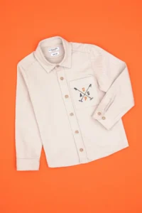 US Polo Assn. Boys' Stone Long Sleeve Shirt - Image 4
