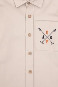 US Polo Assn. Boys' Stone Long Sleeve Shirt - Image 7