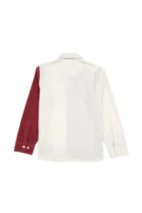 US Polo Assn. Boys' Burgundy Long Sleeve Shirt - Image 5