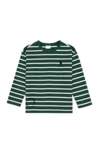 US Polo Assn. Boys' Dark Green Crew Neck Sweatshirt - Image 2