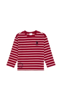 US Polo Assn. Boys' Koyu Raspberry Crew Neck Sweatshirt - Image 2