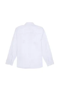 US Polo Assn. Boys' White Long Sleeve Shirt - Image 5