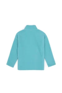 US Polo Assn. Boys' Mint Half Zippered Fleece Sweatshirt - Image 2