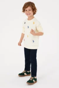 US Polo Assn. Boys' Green Jeans Pants - Image 2