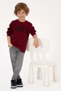 US Polo Assn. Boys' Gray Jeans Pants