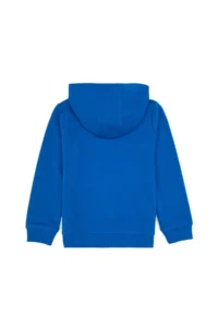 US Polo Assn. Boys' Saks Blue Zippered Hooded Sweatshirt - Image 2