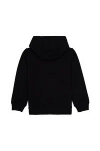 US Polo Assn. Boys' Black Zippered Hooded Sweatshirt - Image 2