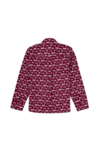 US Polo Assn. Boys' Burgundy Long Sleeve Shirt - Image 2