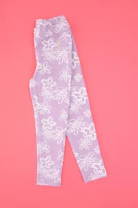 US Polo Shirt Assn. Girls' Lilac Leggings - Image 3