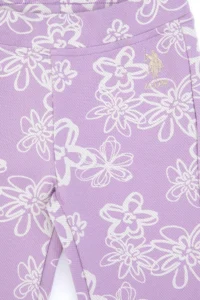 US Polo Shirt Assn. Girls' Lilac Leggings - Image 7