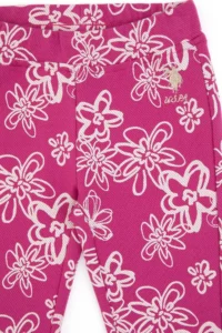 US Polo Assn. Girls' Pink Leggings - Image 6