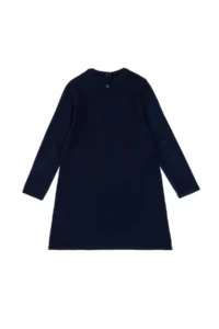 US Polo Assn. Girls' Navy Blue Knit Dress - Image 2