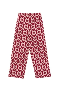 US Polo Shirt Assn. Girls' Dark Raspberry Knitwear Pants - Image 5
