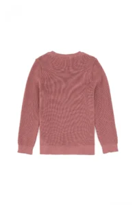 US Polo Assn. Girls' Orchid Crew Neck Basic Sweater - Image 4