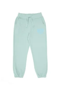 US Polo Assn. Girls' Mint Glitter Print Detailed Jogger Sweatpants - Image 5