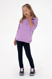 US Polo Shirt Assn. Girls' NAVY BLUE Leggings - Image 2