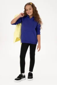 US Polo Shirt Assn. Girls' Black Leggings - Image 2