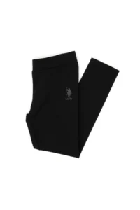 US Polo Shirt Assn. Girls' Black Leggings - Image 3