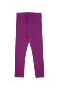 US Polo Shirt Assn. Girls' Violet ribbed interlock Leggings - Image 5