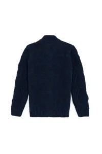 US Polo Assn. Boys' Navy Blue Knitwear Cardigan - Image 2