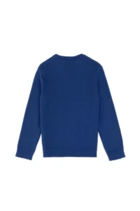 US Polo Assn. Boys' Indigo Crew Neck Sweater - Image 2