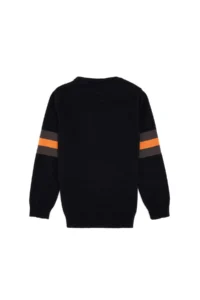 US Polo Assn. Boys' Navy Blue Crew Neck Sweater - Image 3