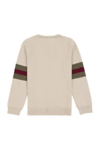 US Polo Assn. Boys' Stone Melanj Crew Neck Sweater - Image 3