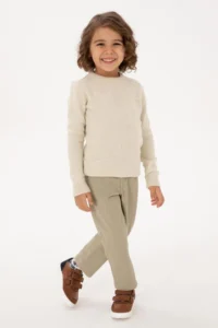 US Polo Assn. Boys' Light Khaki Kanvas Pants - Image 2