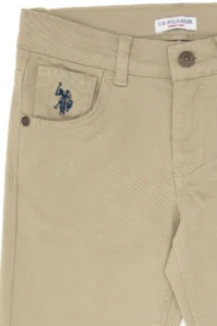 US Polo Assn. Boys' Light Khaki Kanvas Pants - Image 7