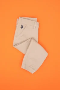 US Polo Assn. Boys' Dark Beige Kanvas Pants - Image 3