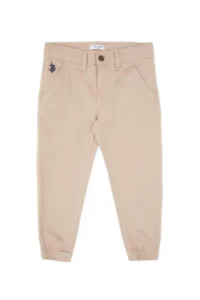 US Polo Assn. Boys' Dark Beige Kanvas Pants - Image 5