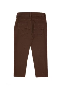 US Polo Assn. Boys' Brown Kanvas Pants - Image 5