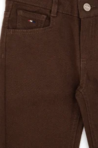 US Polo Assn. Boys' Brown Kanvas Pants - Image 6