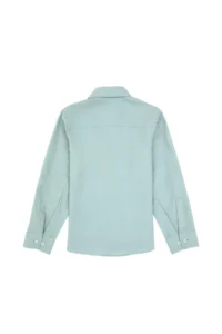 US Polo Assn. Girls' Mint Long Sleeve Basic Shirt - Image 6