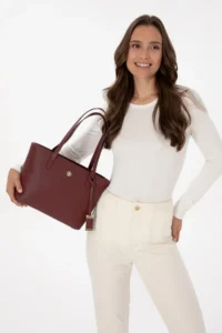 US Polo Assn. Women Burgundy Shoulder Bag