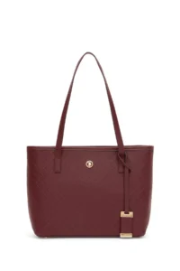 US Polo Assn. Women Burgundy Shoulder Bag - Image 3
